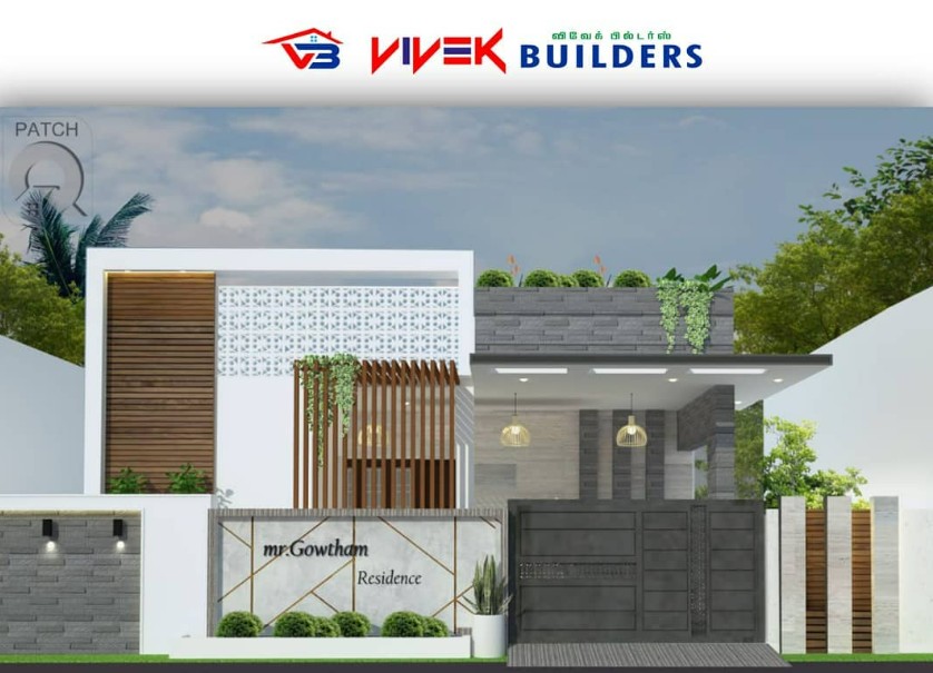 Modern House Construction Project in Kanyakumari